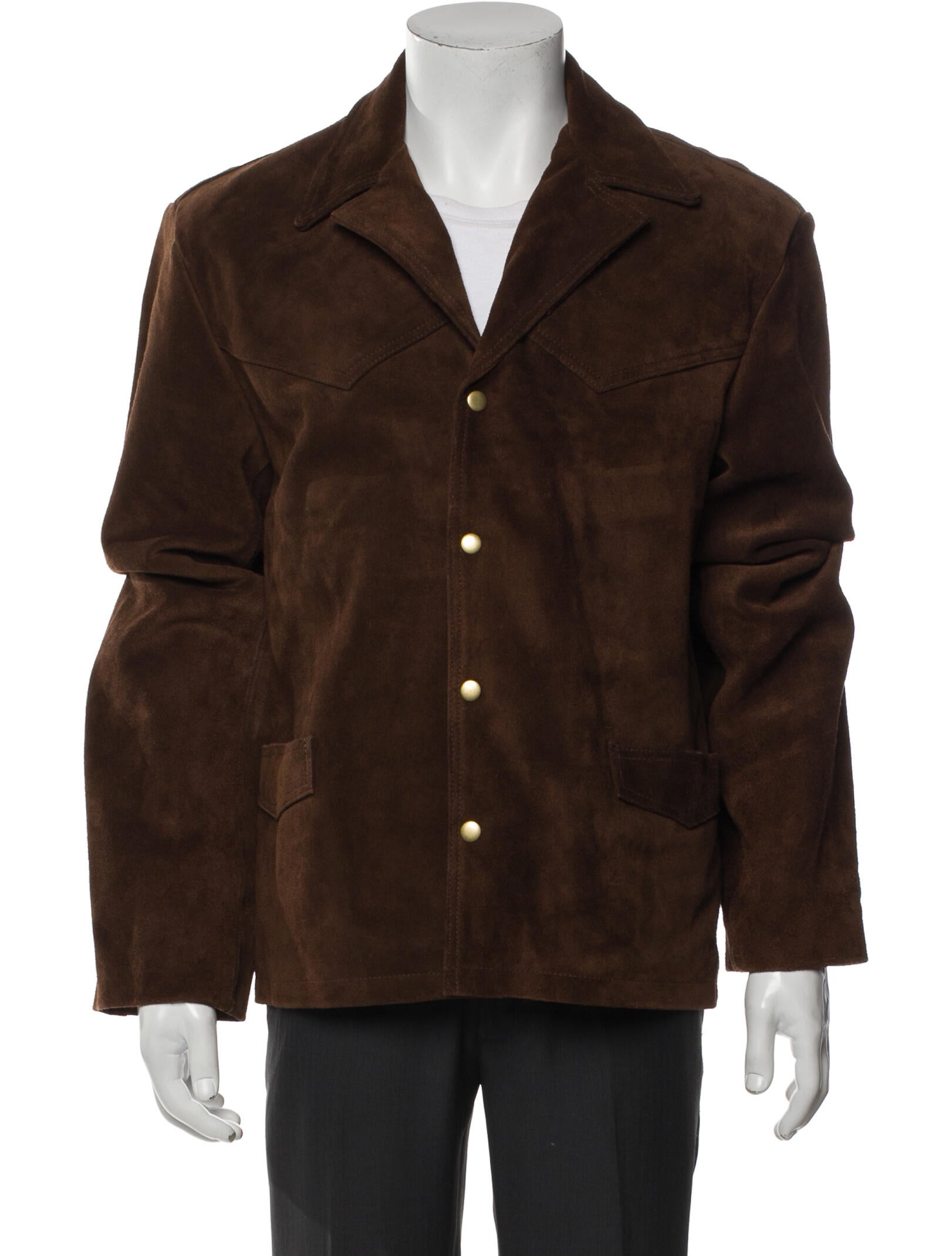 Understated Leather Leather Utility Jacket