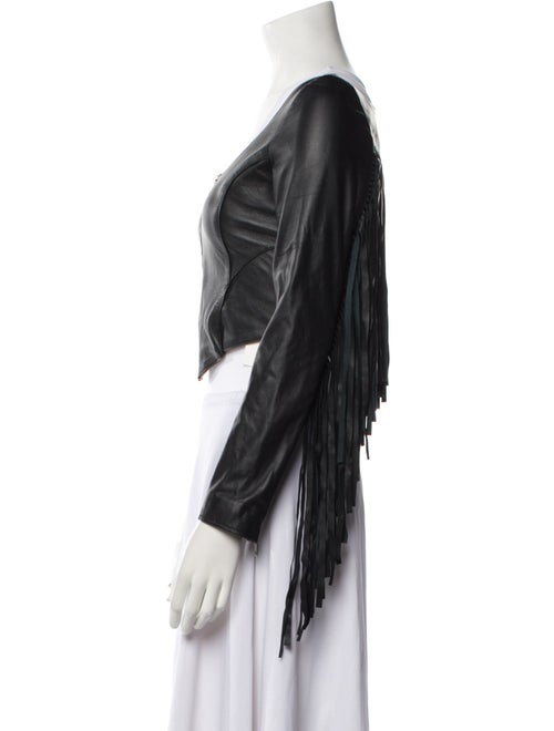 Understated Leather Leather Bolero