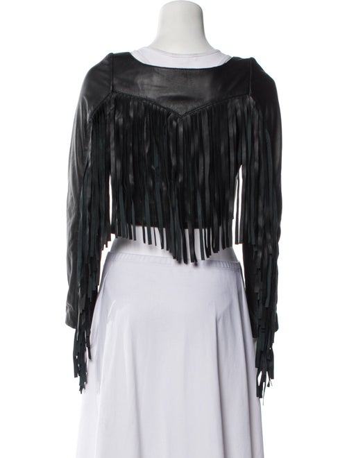 Understated Leather Leather Bolero