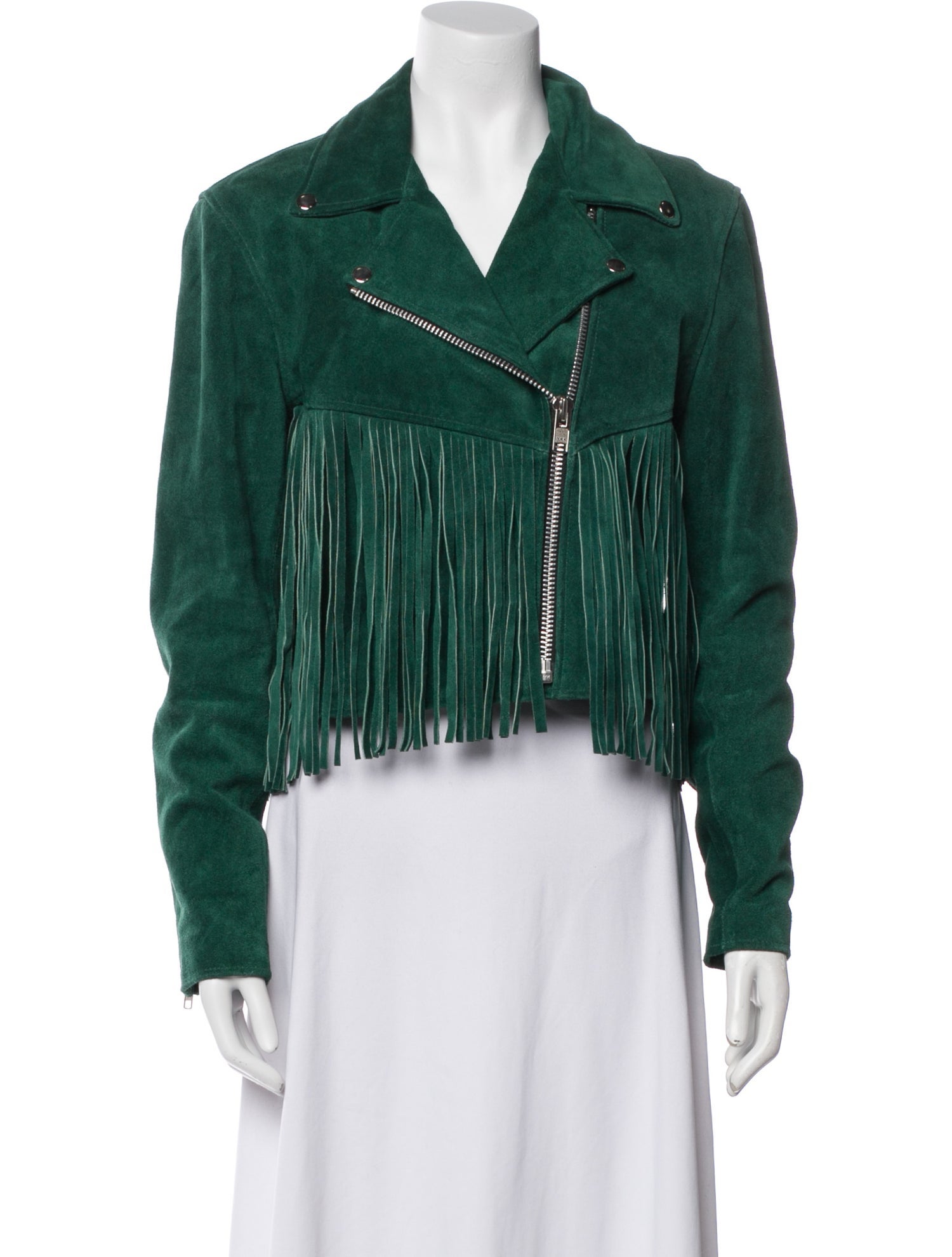 Understated Leather Leather Biker Jacket