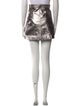 Understated Leather Leather Mini Skirt