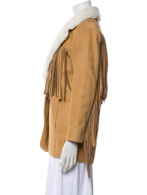 Understated Leather Calf Leather Coat