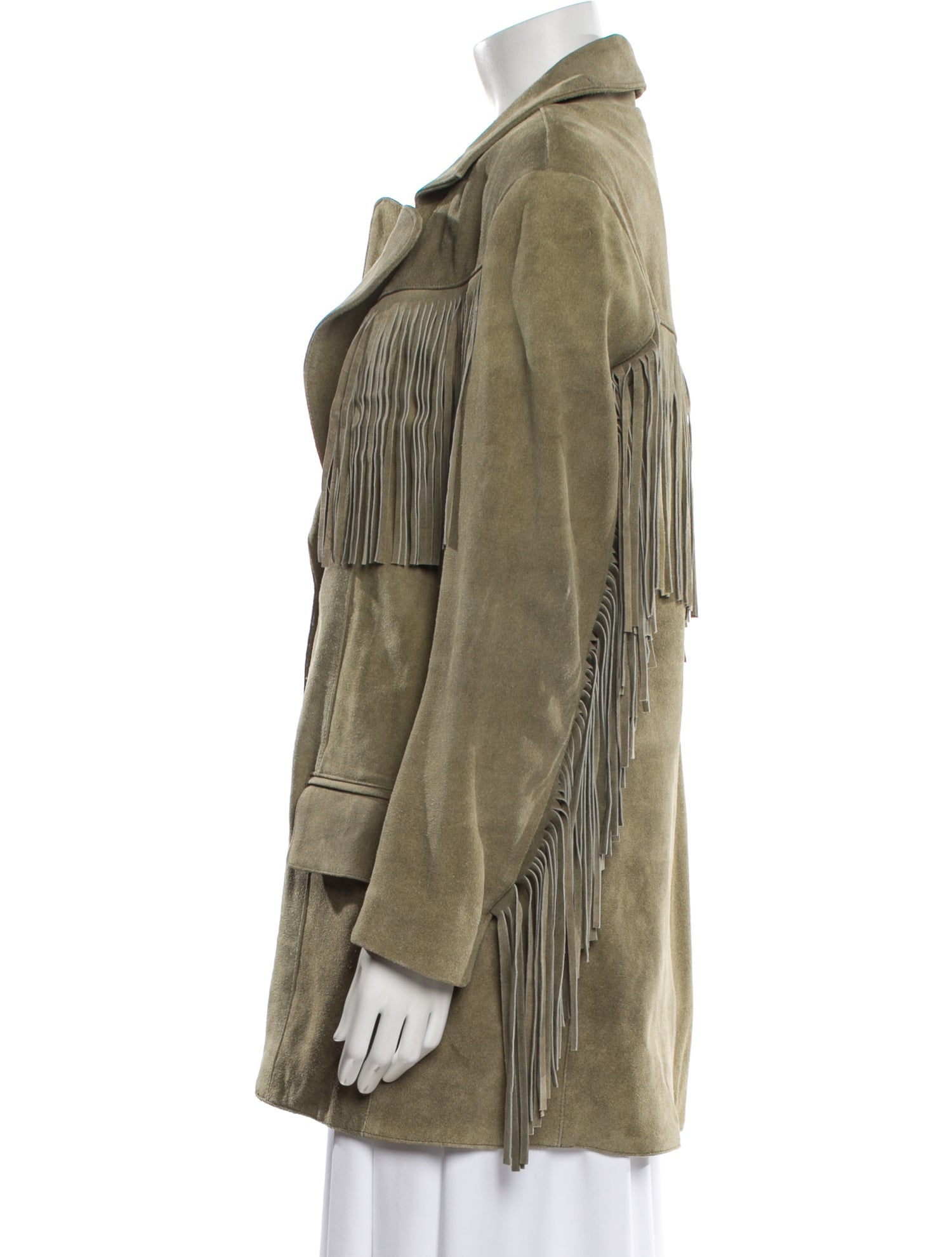 Understated Leather Leather Coat