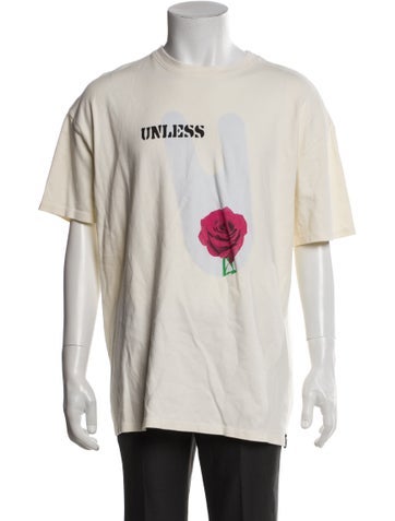 Unless Casual Shirts Graphic Print Short Sleeve Shirt XL