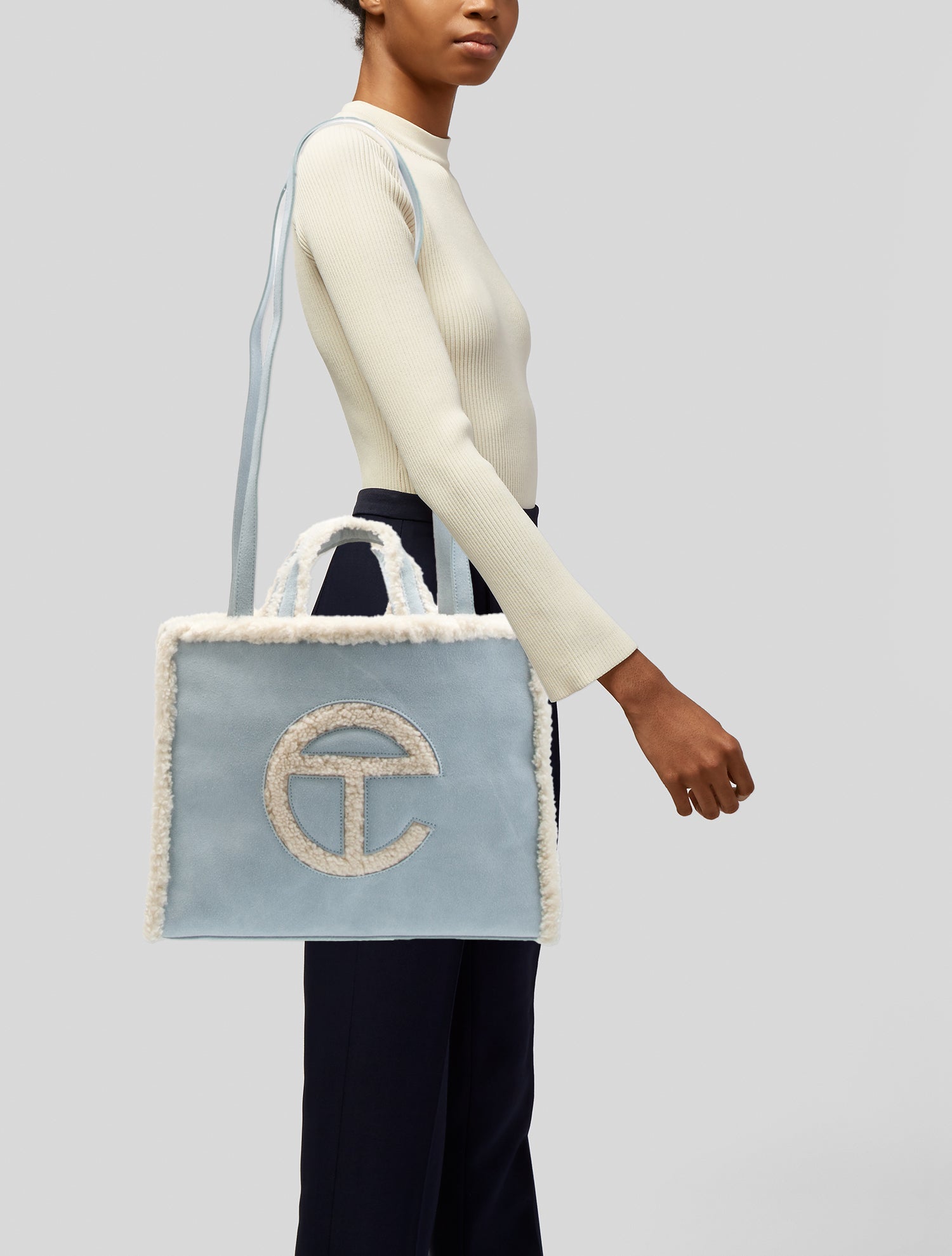 UGG x Telfar Suede Crossbody Bag