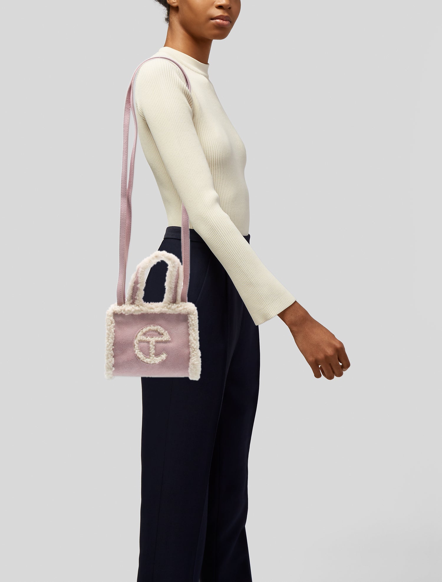 UGG x Telfar Suede Crossbody Bag