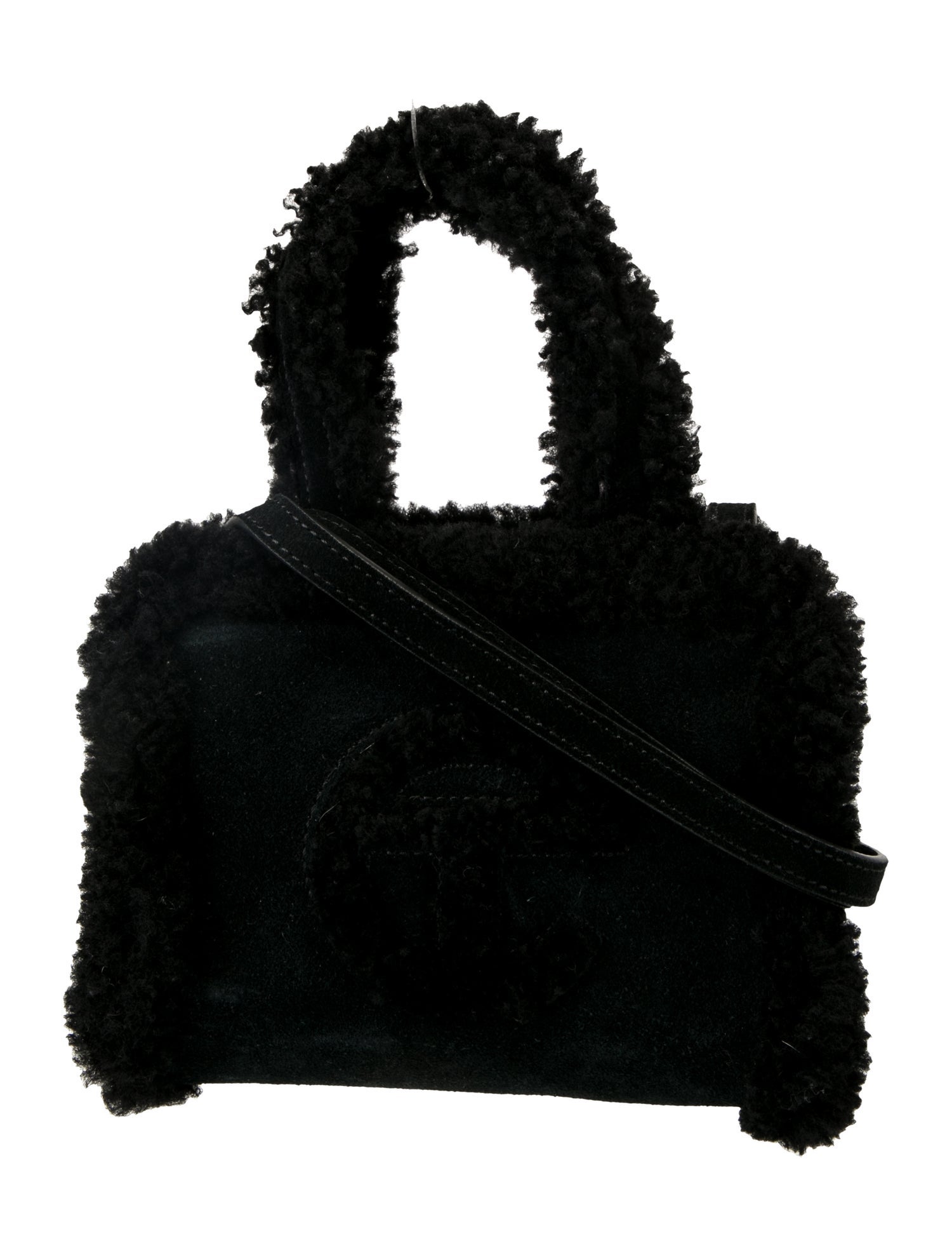 UGG x Telfar Suede Top Handle Bag