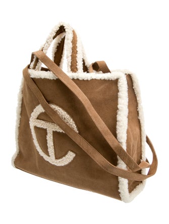 UGG x Telfar Suede Crossbody Bag Medium