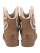 UGG x Telfar Suede Fur Trim Boots