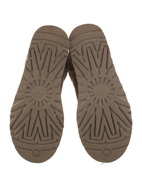 UGG x Telfar Suede Fur Trim Boots