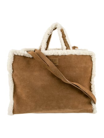 UGG x Telfar Suede Medium Chestnut Shopping Bag Medium