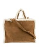 UGG x Telfar Suede Medium Chestnut Shopping Bag Medium