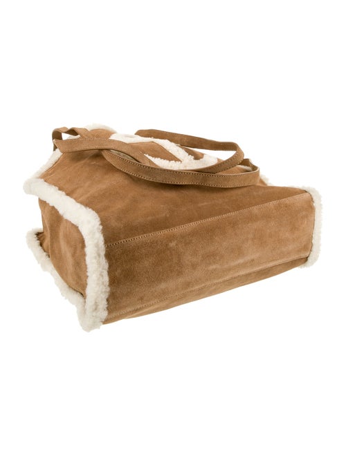 UGG x Telfar Suede Medium Chestnut Shopping Bag Medium