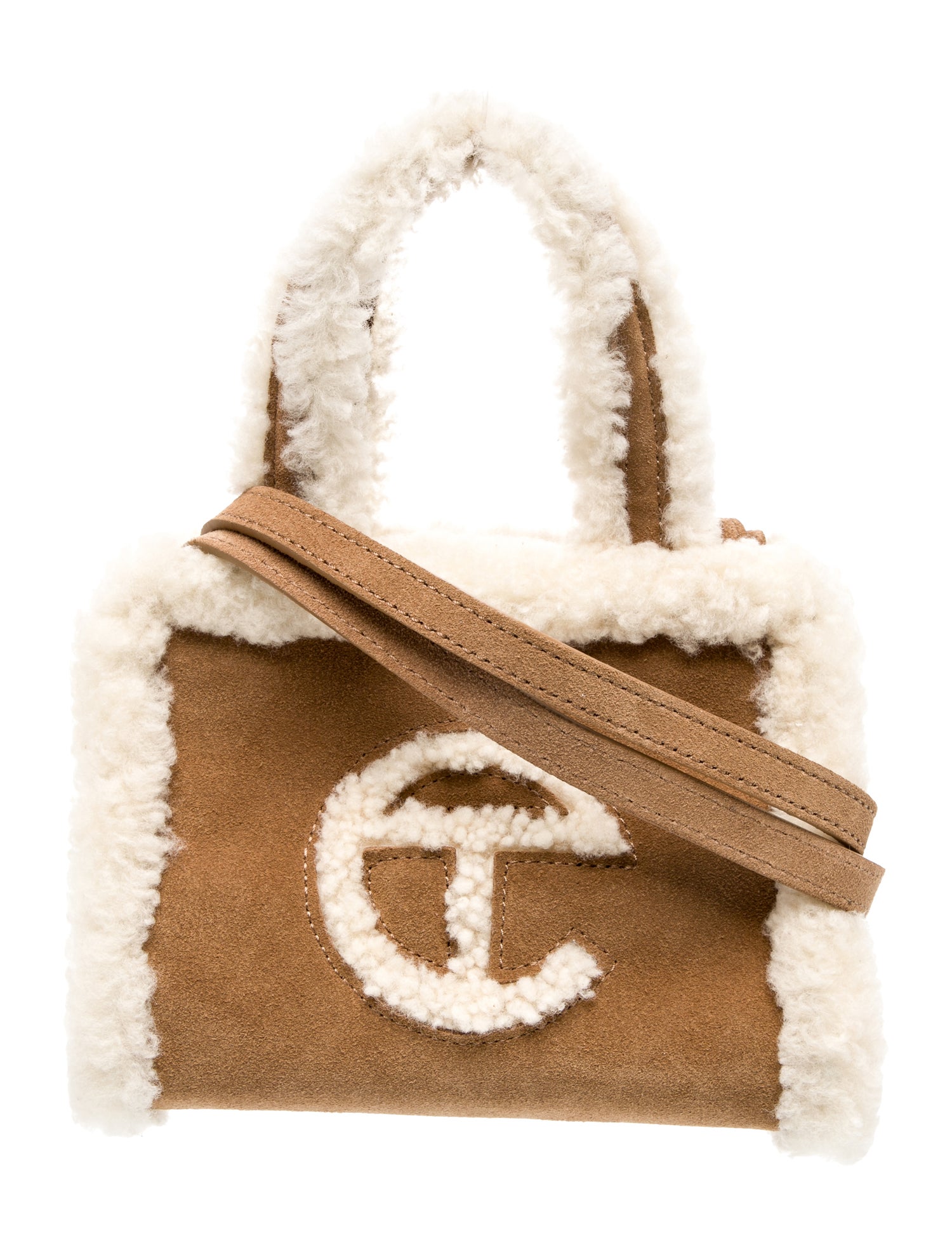 UGG x Telfar Suede Crossbody Bag Small w/ Tags