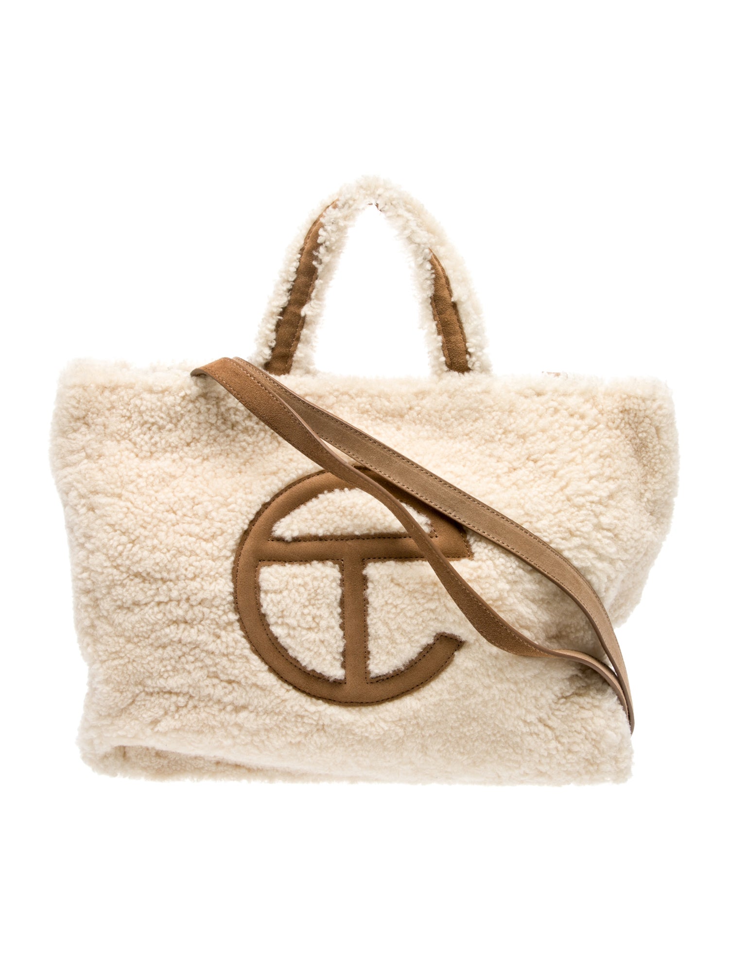 UGG x Telfar Shearling Top Handle Bag Large