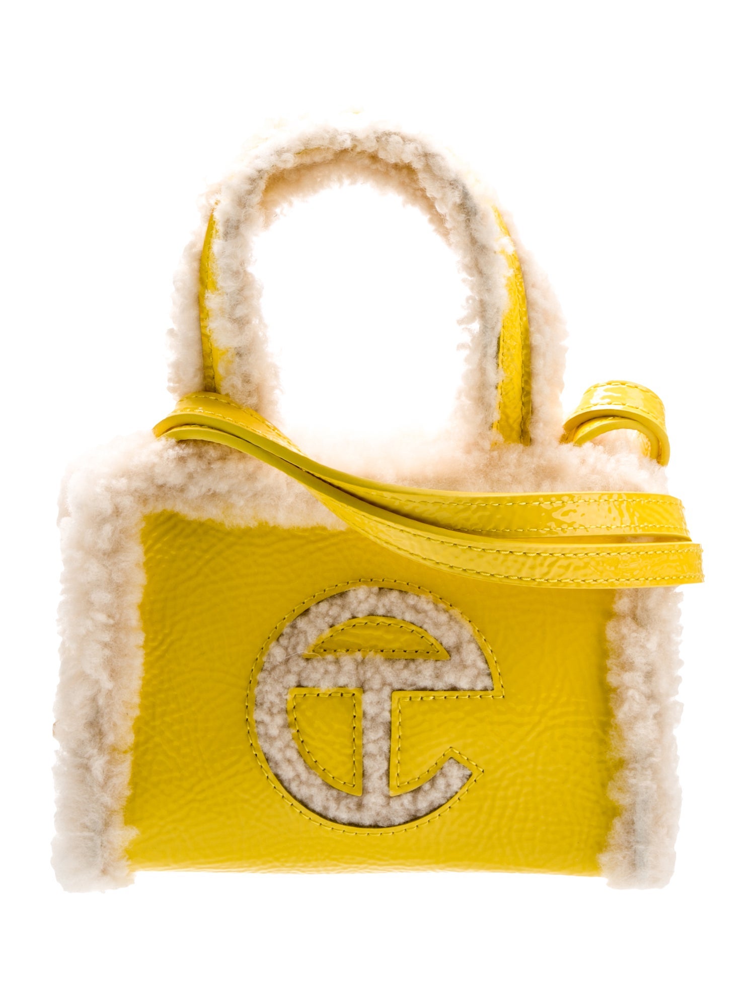 UGG x Telfar Patent Leather Shopping Bag Small w/ Tags