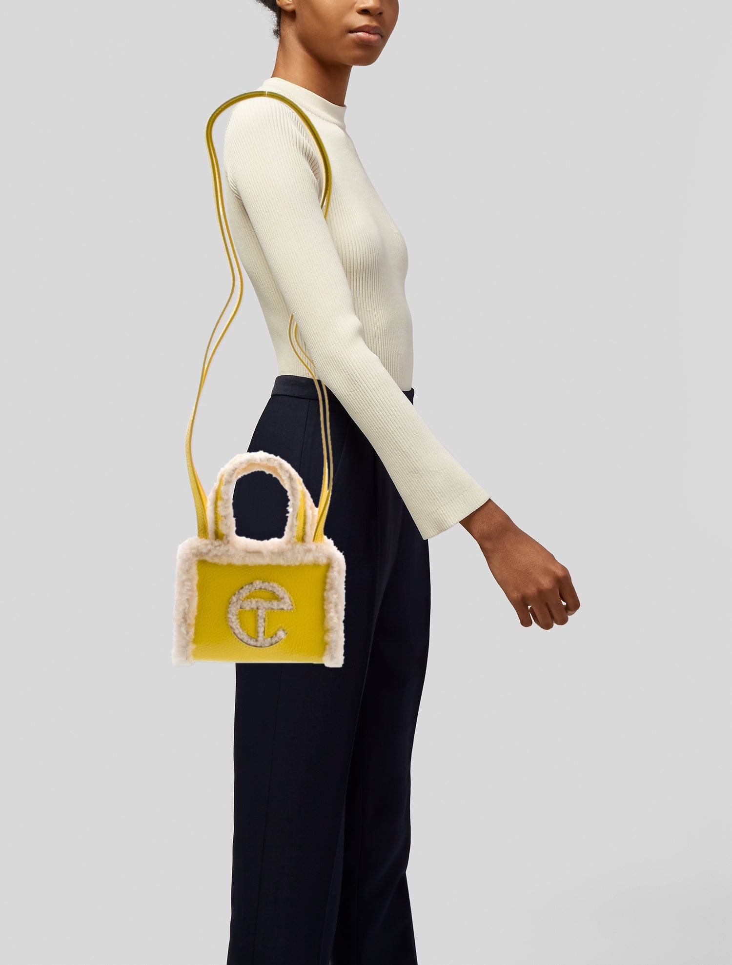 UGG x Telfar Patent Leather Shopping Bag Small w/ Tags