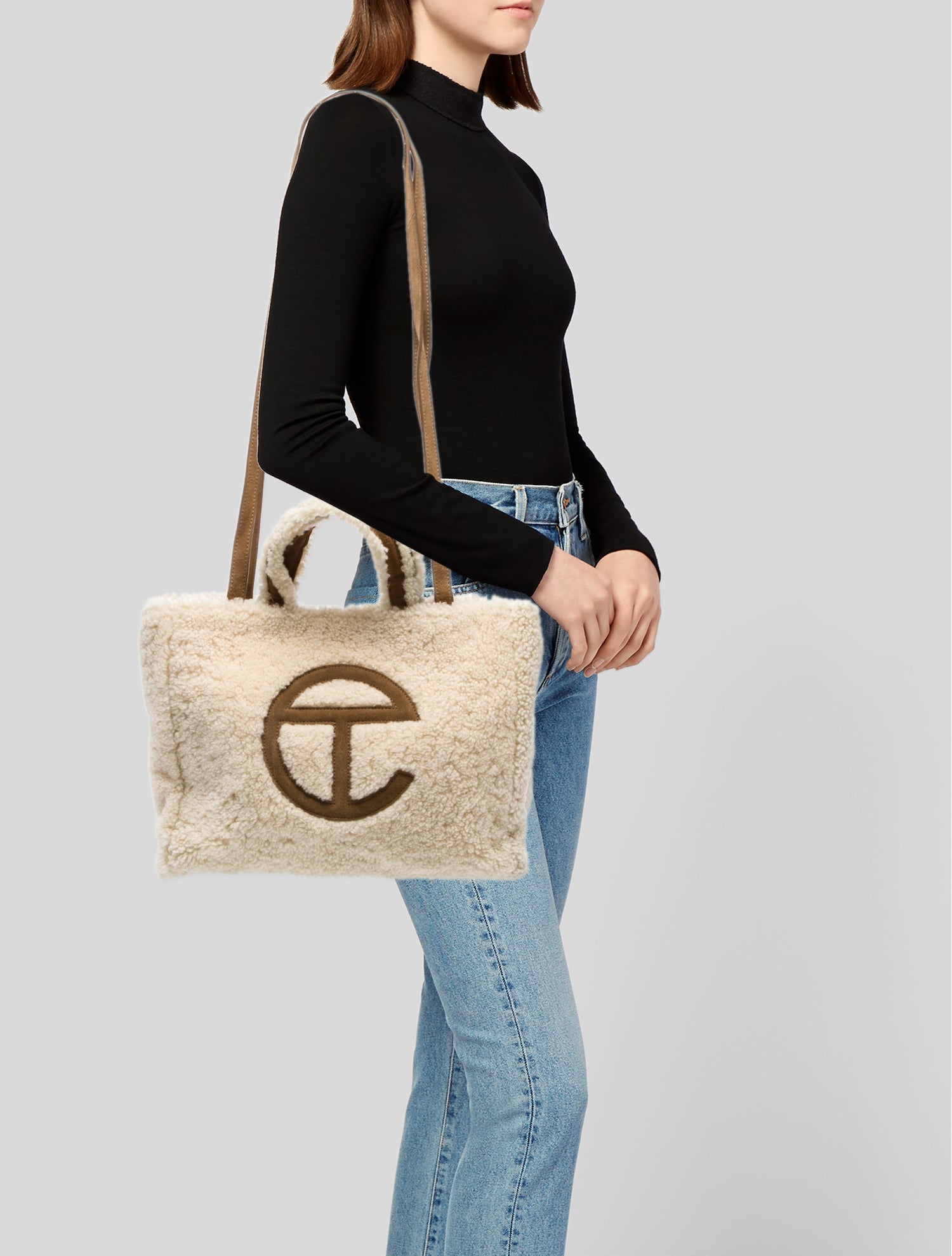 UGG x Telfar Shearling Crossbody Bag