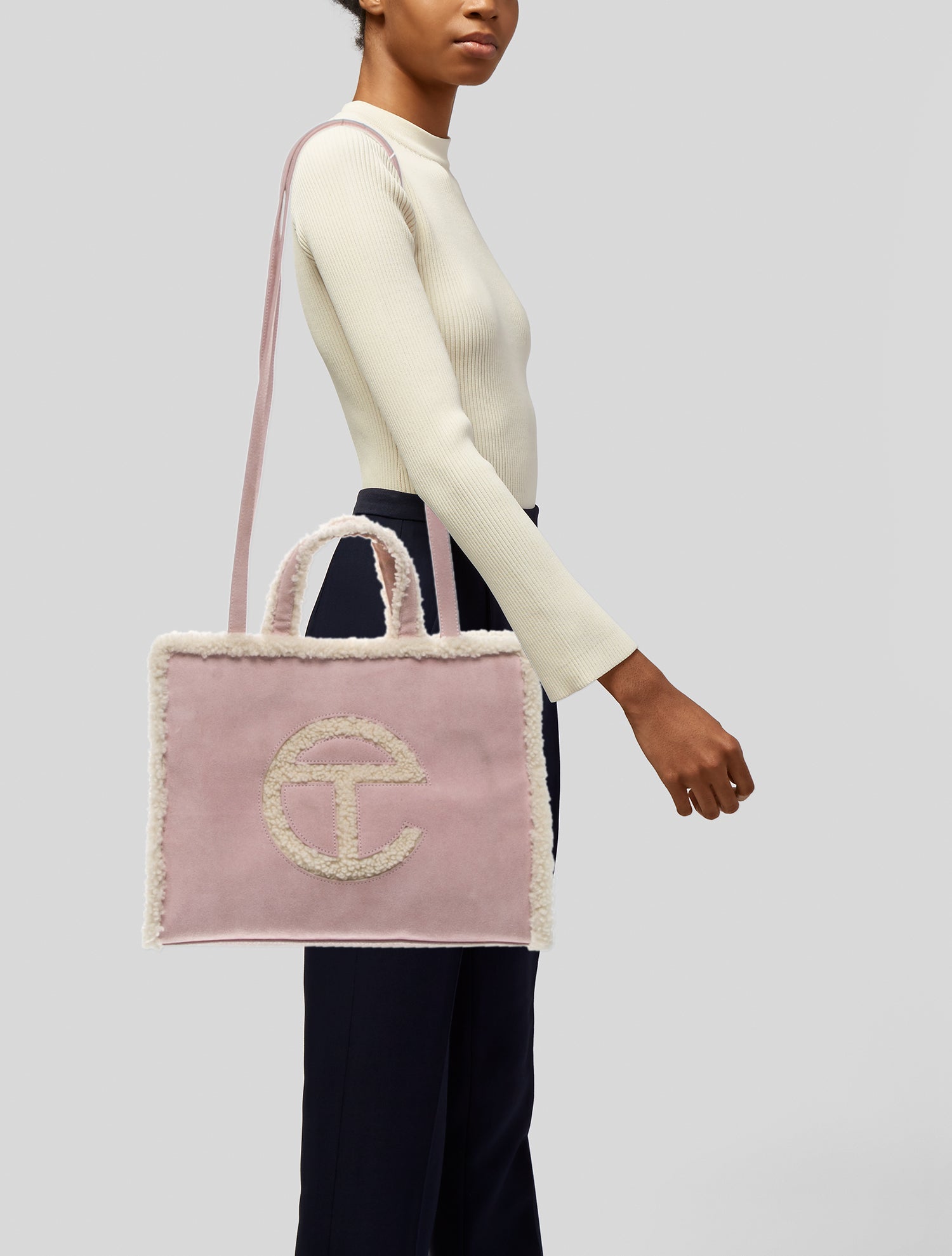 UGG x Telfar Suede Evening Bag