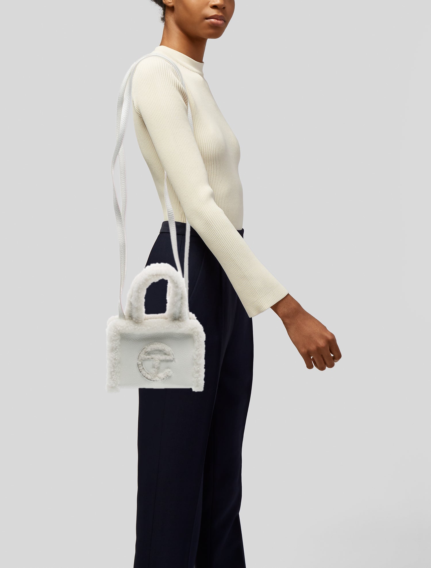 UGG x Telfar Patent Leather Shopper 'Crinkle'