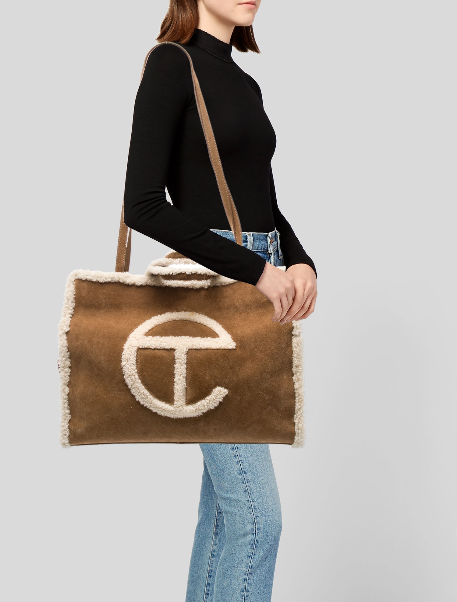 UGG x Telfar Suede Shopping Large