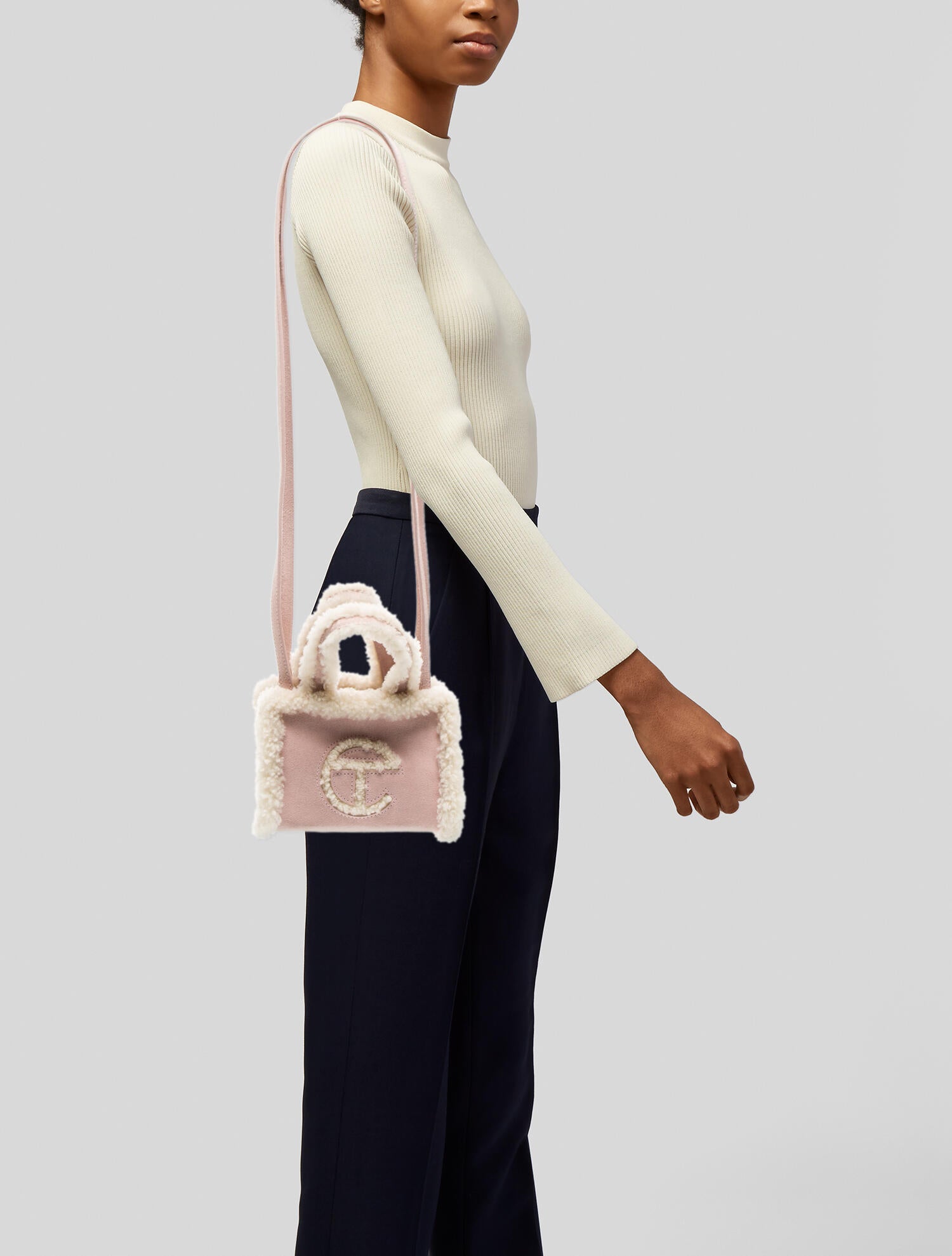 UGG x Telfar Suede Shopping Small