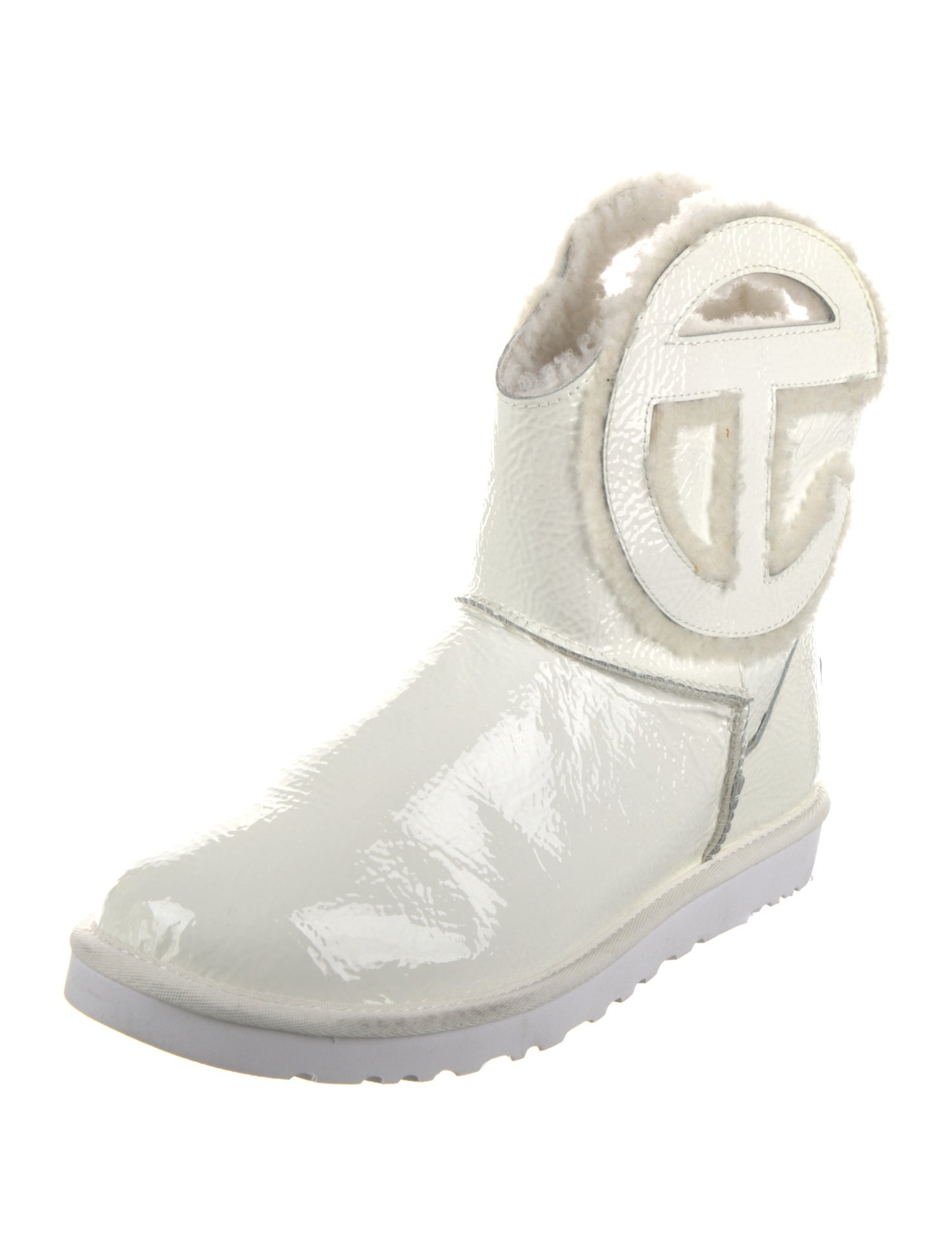 UGG x Telfar Crinkle Signature Logo Boots