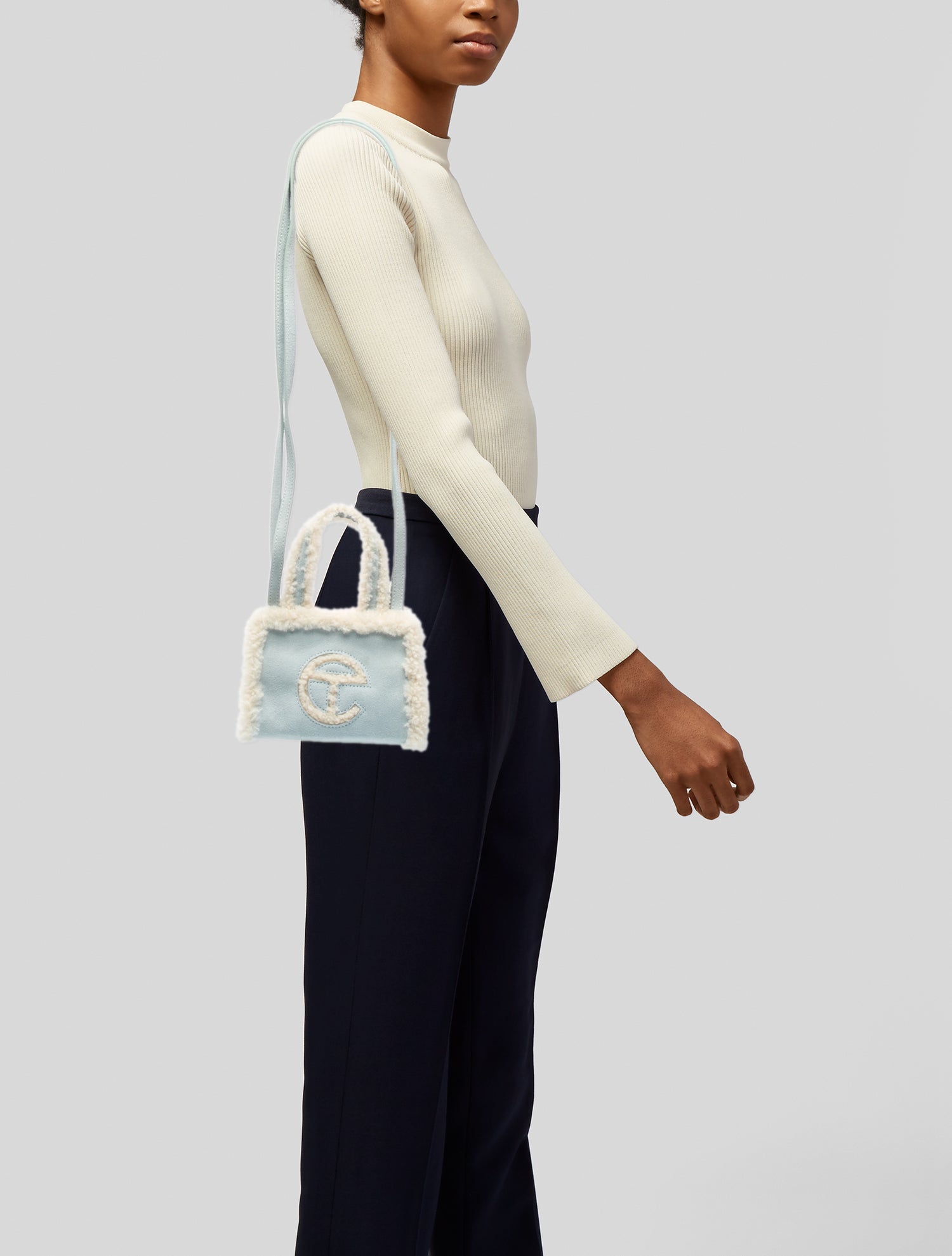 UGG x Telfar Suede Shopping Small