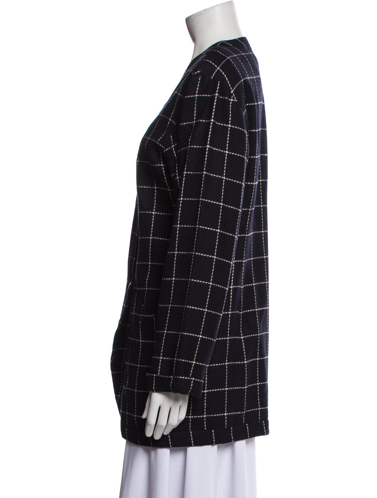Ungaro Ter Plaid Print Evening Jacket