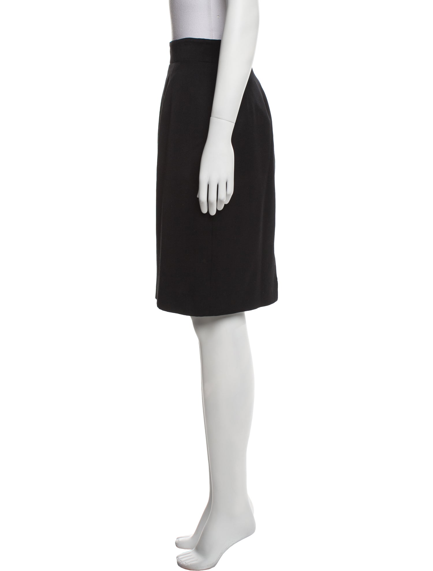 Ungaro Ter Wool Knee-Length Skirt
