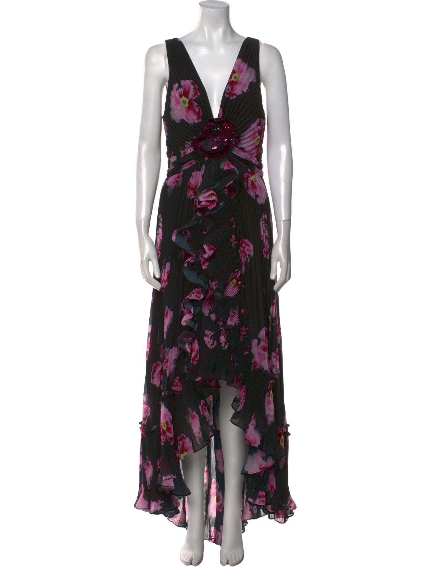 Ungaro Ter Floral Print Long Dress