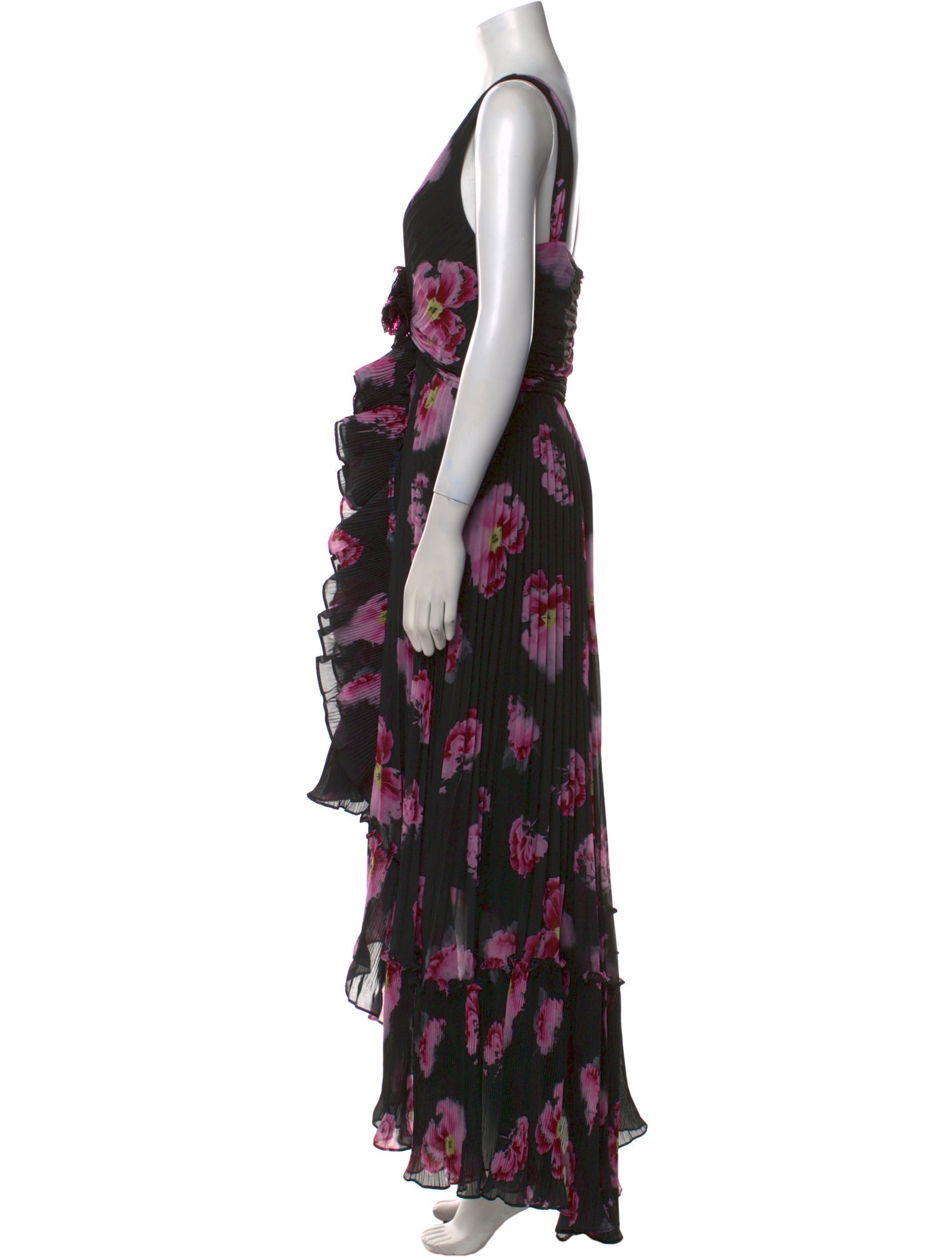 Ungaro Ter Floral Print Long Dress