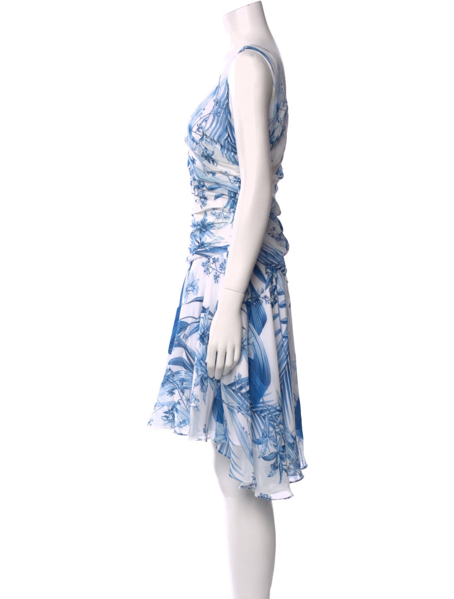 Ungaro Ter Floral Print Knee-Length Dress