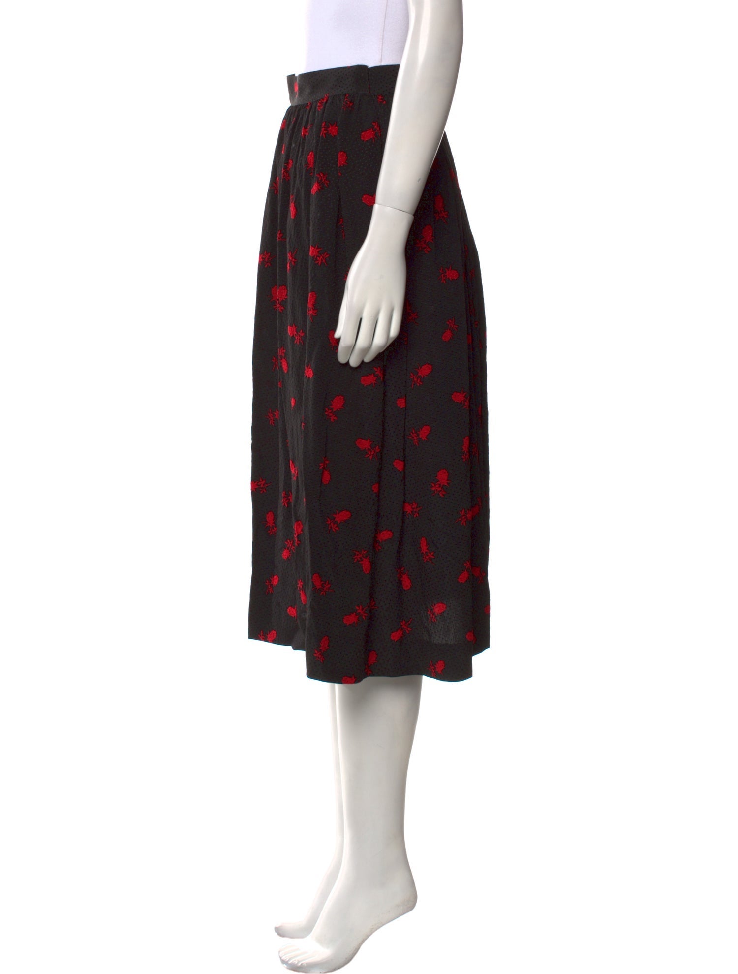 Ungaro Ter Vintage Knee-Length Skirt