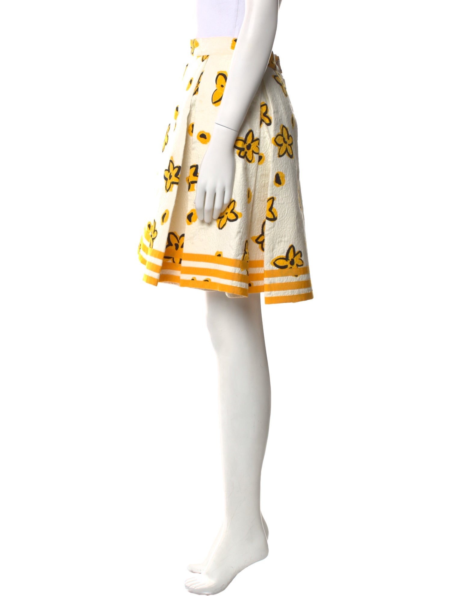 Ungaro Ter Floral Print Mini Skirt