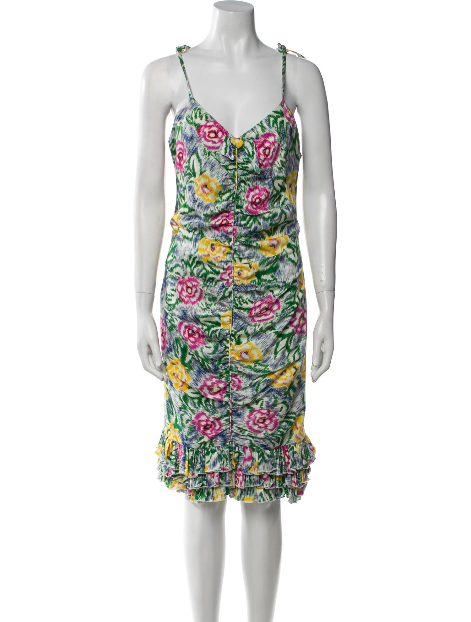 Ungaro Ter Printed Knee-Length Dress