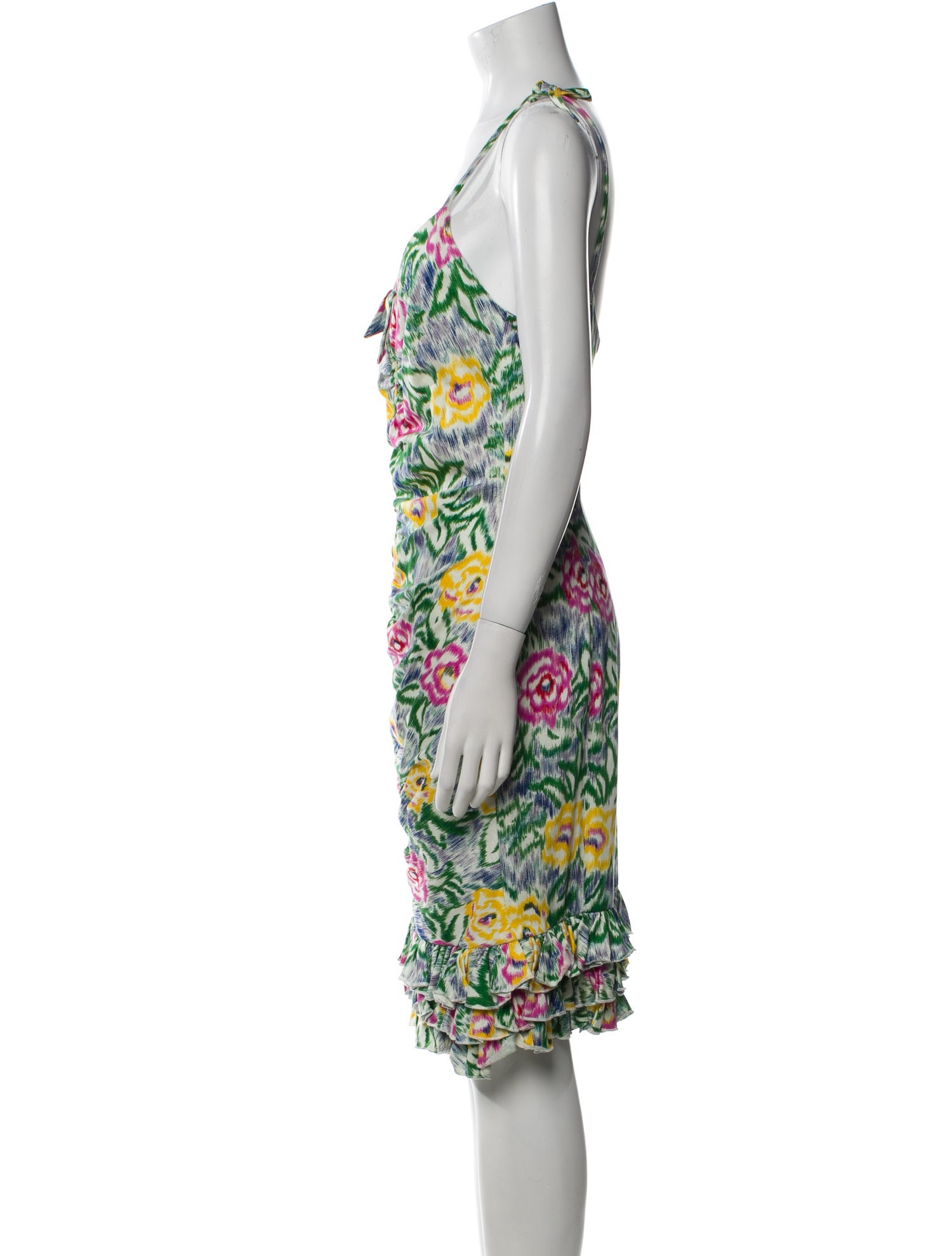 Ungaro Ter Printed Knee-Length Dress