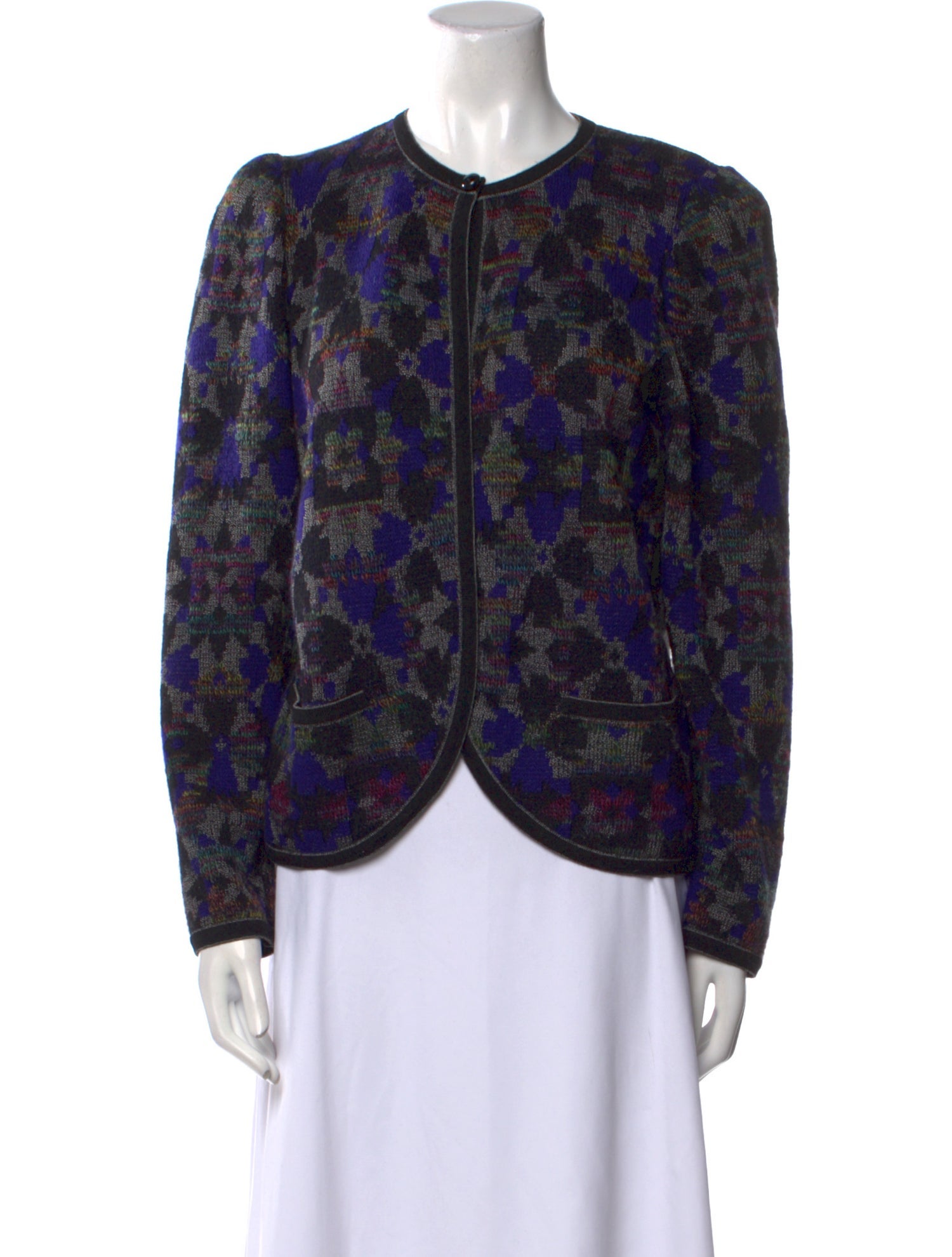 Ungaro Ter Printed Crew Neck Sweater
