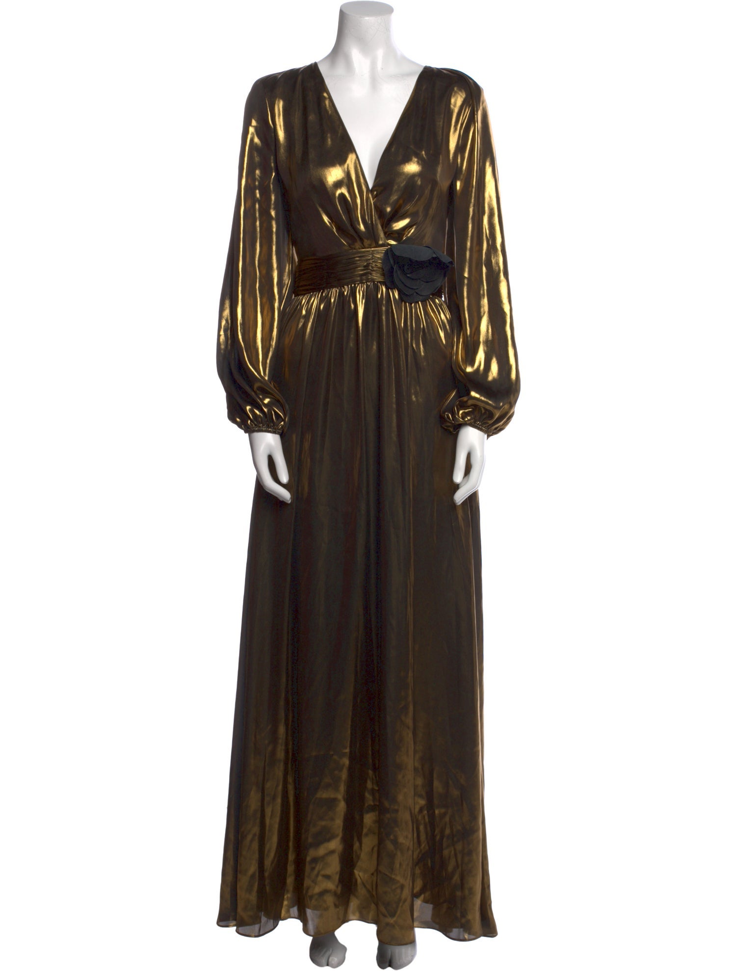 Ungaro Ter V-Neck Long Dress w/ Tags