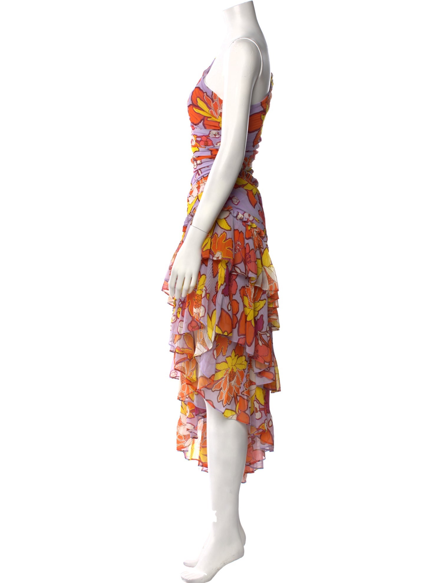 Ungaro Ter Floral Print Long Dress