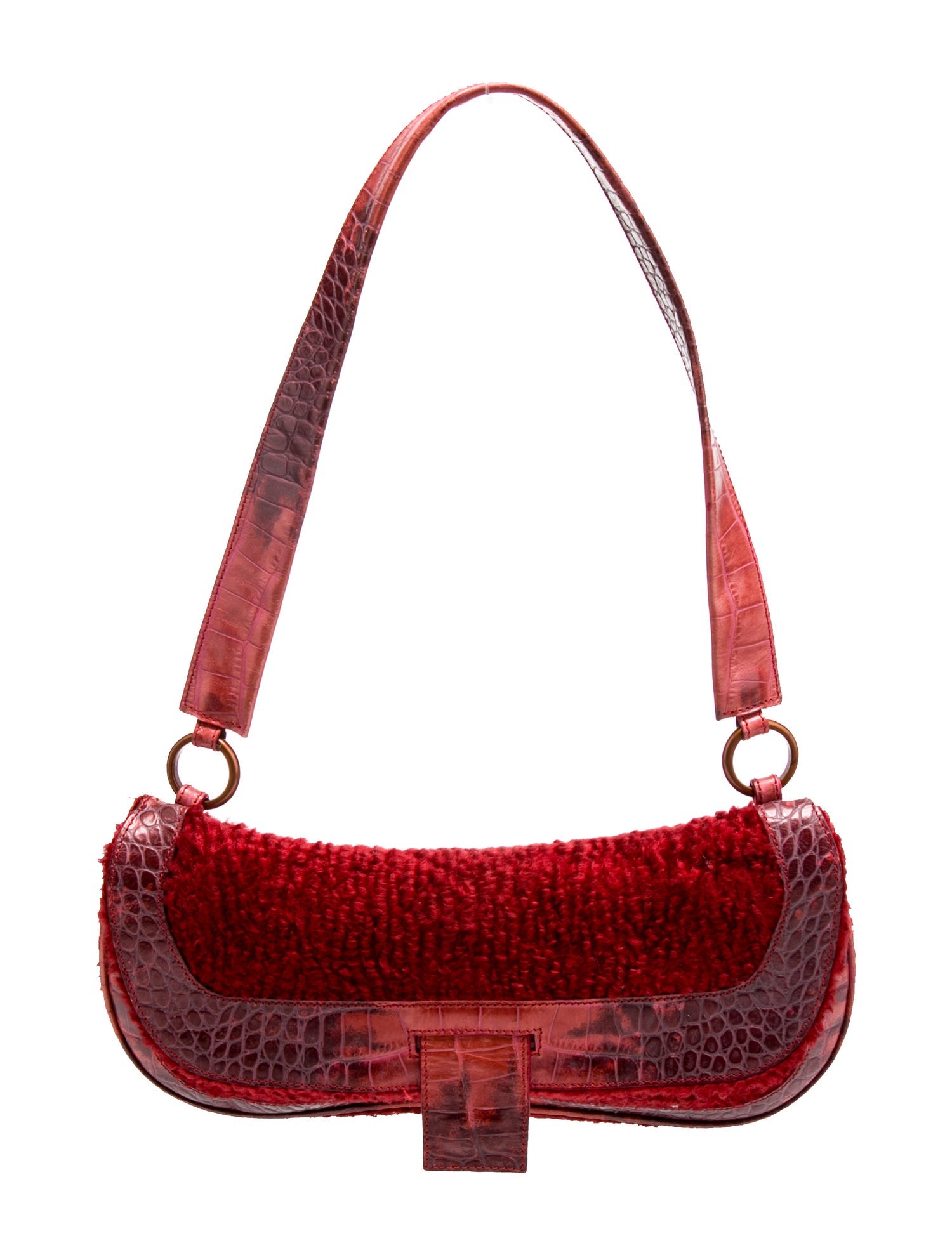 Ungaro Ter Leather Shoulder Bag