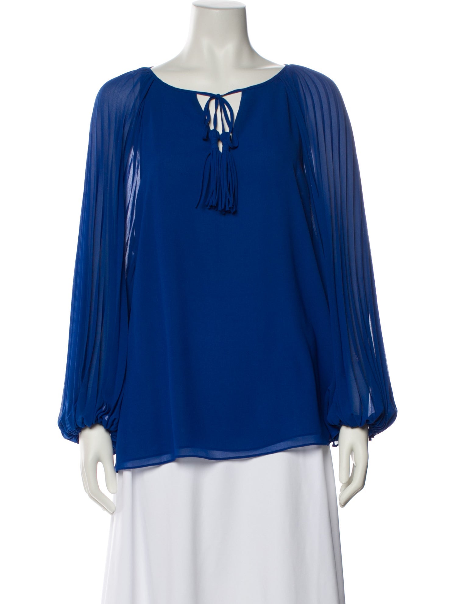 Ungaro Ter V-Neck Long Sleeve Blouse