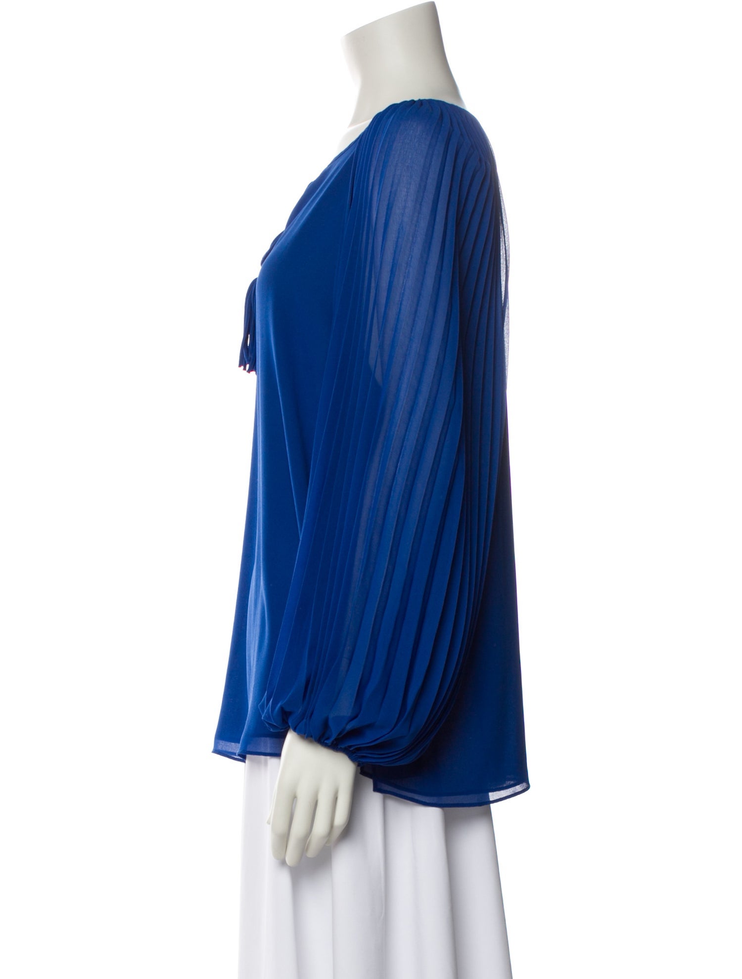 Ungaro Ter V-Neck Long Sleeve Blouse