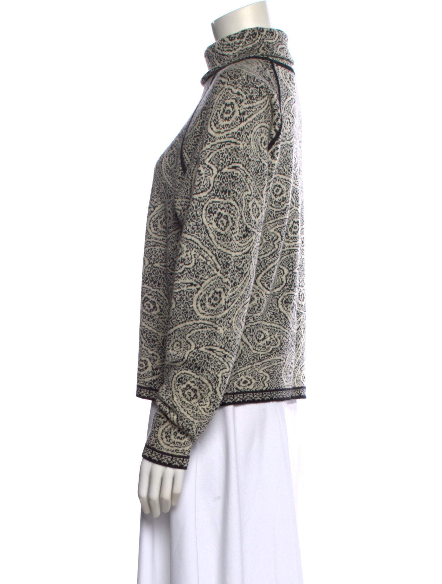 Ungaro Ter Lambswool Printed Sweater