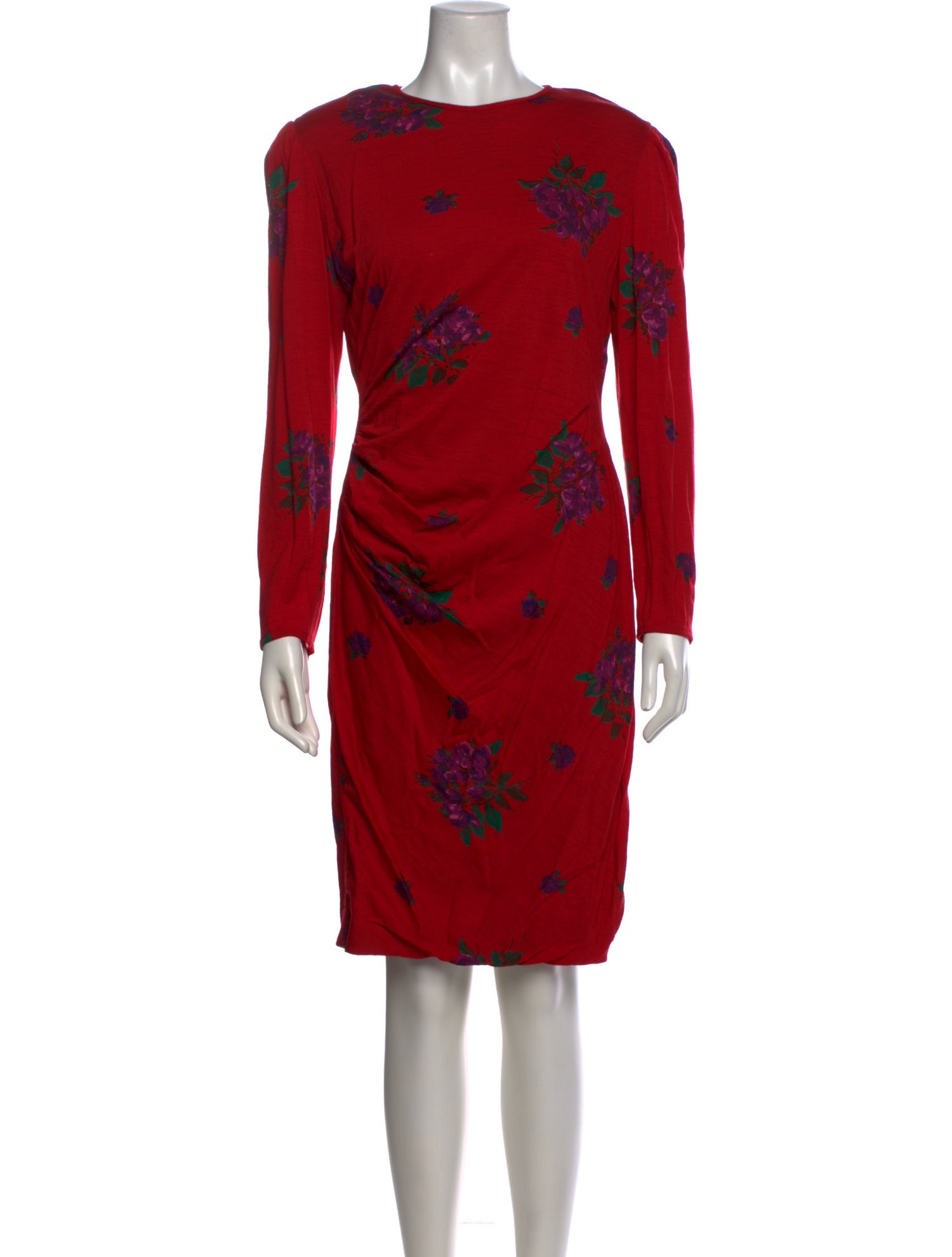 Ungaro Ter Wool Knee-Length Dress