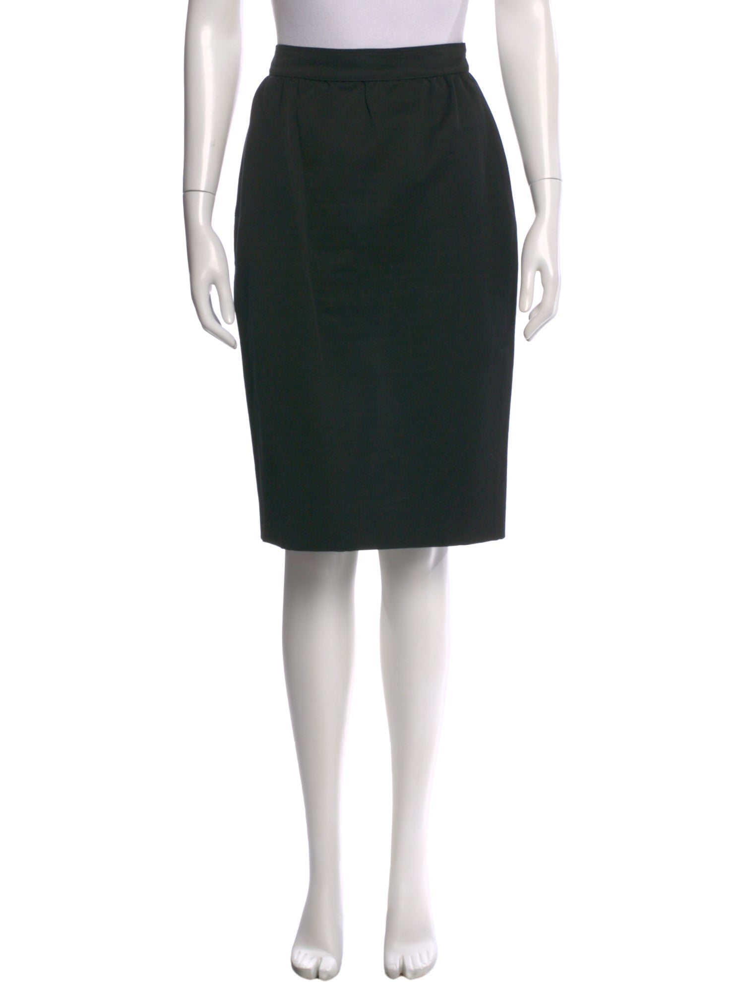 Ungaro Ter Bow Accents Knee-Length Skirt