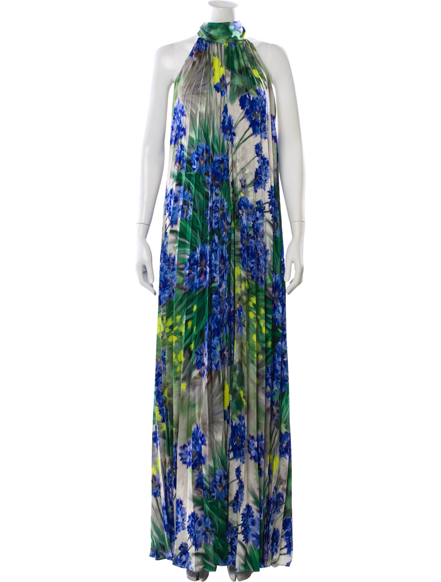 Ungaro Ter Printed Long Dress w/ Tags