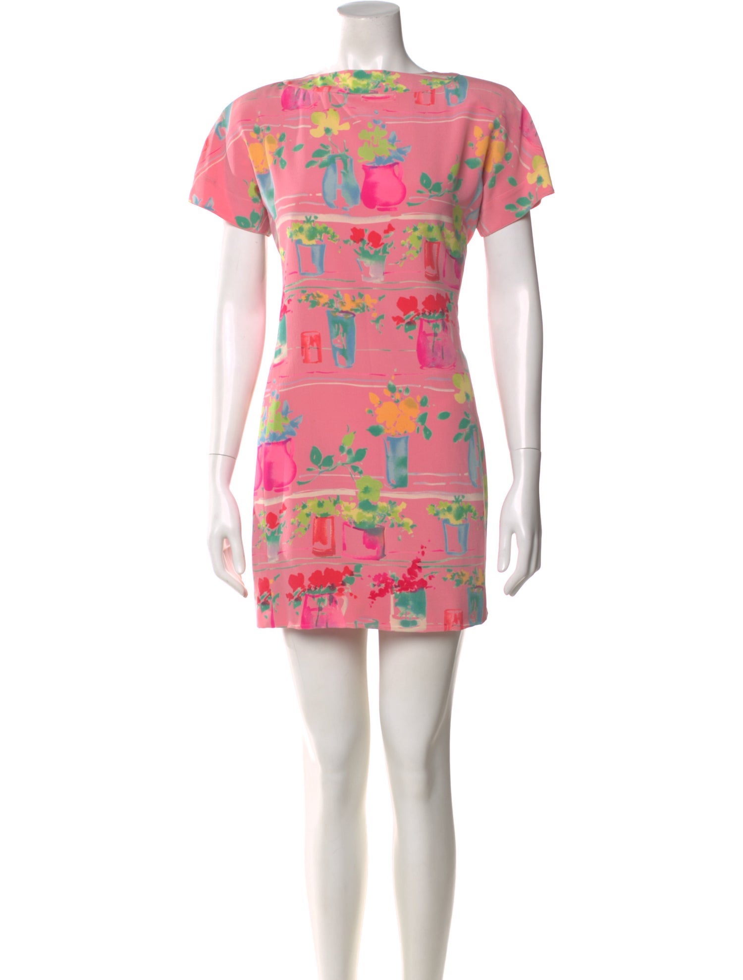 Ungaro Ter Silk Mini Dress