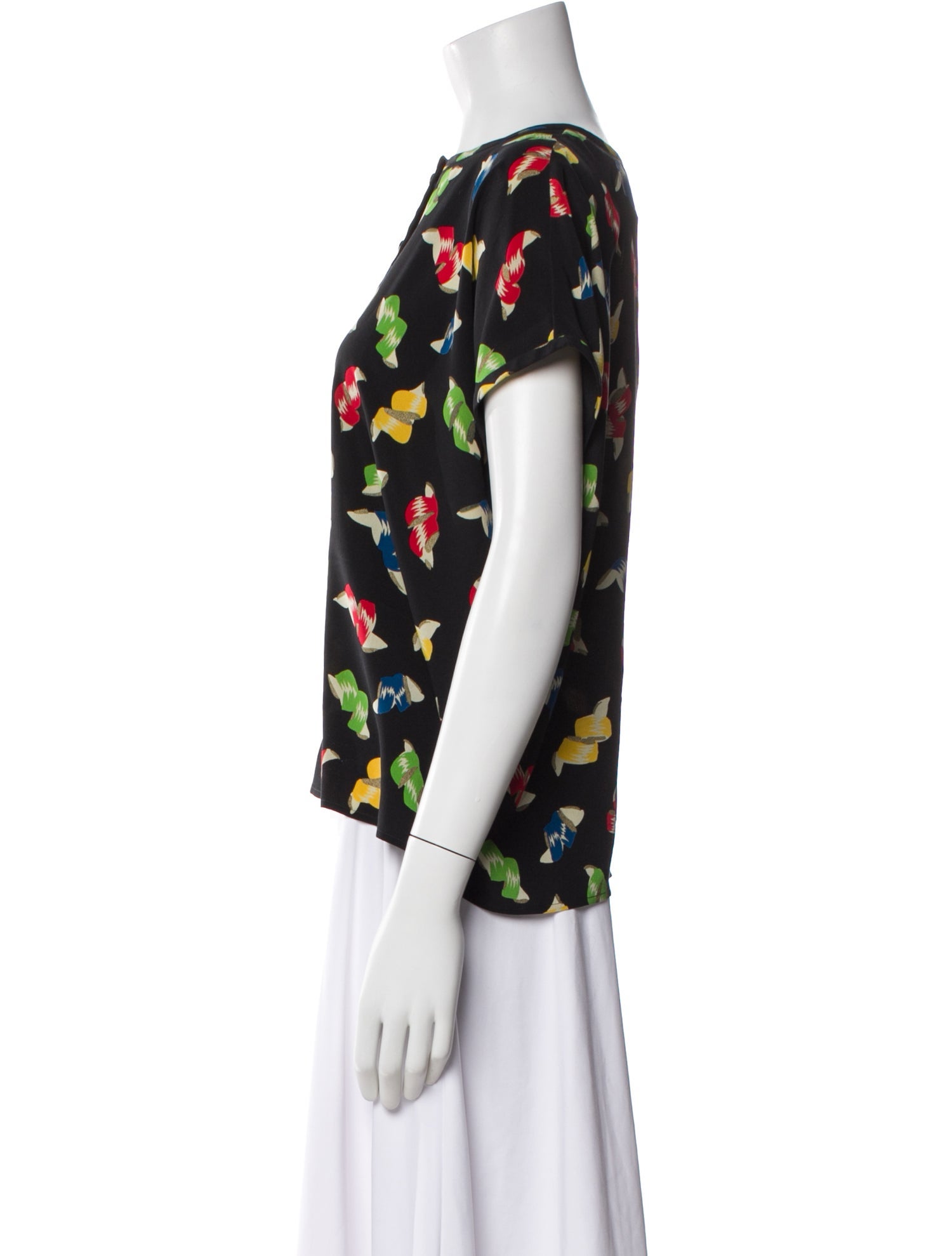 Ungaro Ter Printed Crew Neck Top