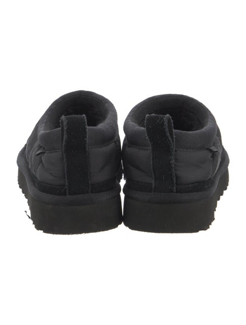 UGG Suede Fur Trim Boots